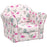 Kids Sofa Chair with Flamingo Design for Bedroom, Playroom, Pink