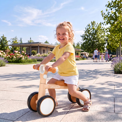 Balance Bike Lightweight and Adjustable for 1–2 Years, Pink