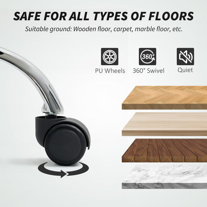 Draughtsman Chair, Mesh Ergonomic Drafting Chair, Grey