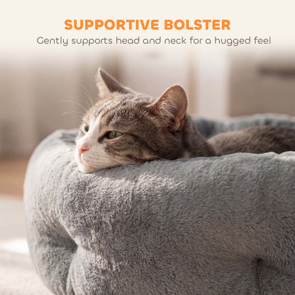 Cat Bed, Dog Pet Bed for Indoor Cats and Small Dogs