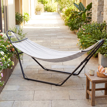 9ft Hammock Stand Adjustable with Non-Slip Feet, 250 kg Capacity