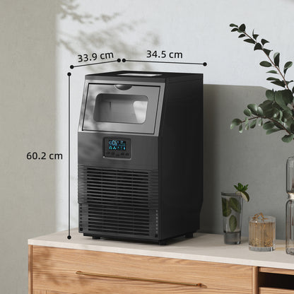 Commercial Ice Maker with 4kg Ice Storage for Home Restaurant