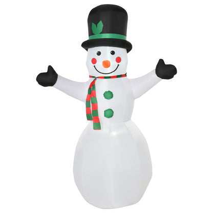 6.5ft Inflatable Snowman Xmas Airblown Holiday Decoration Outdoor