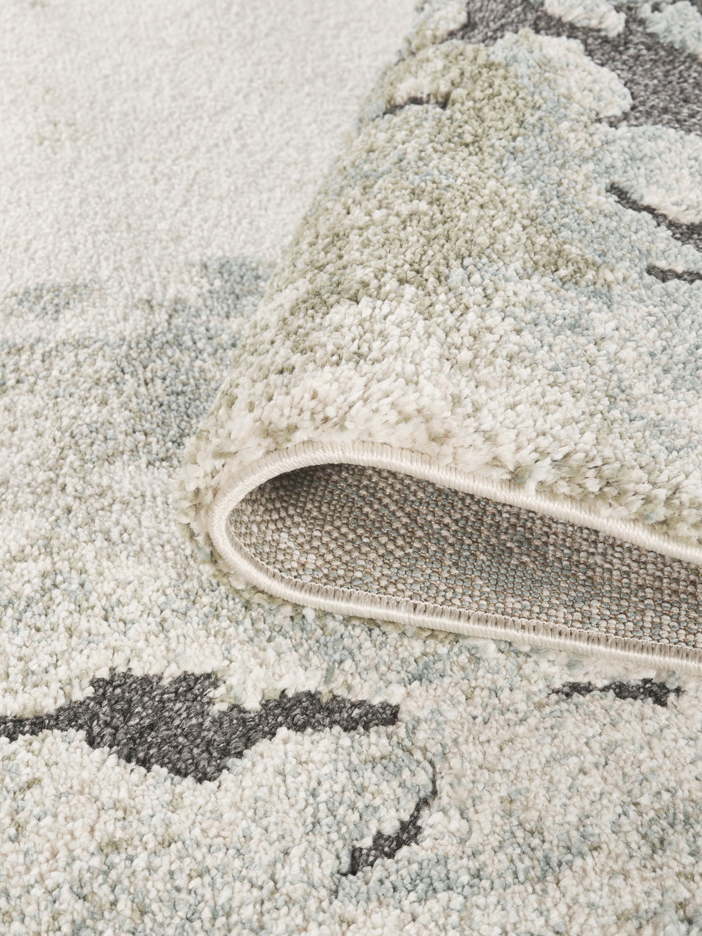 Essence Living Room Area Rug Oragnic Abstract Design Contemporary Hallway Rug - 4 Colours Available