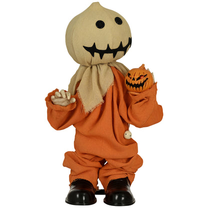 80cm Outdoor Halloween Witch Prop Decoration with Light Up Eyes