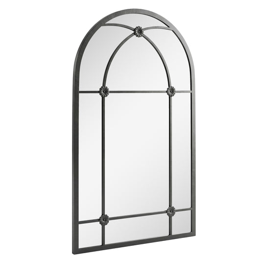 Arched Mirror, Decorative Wall Mirrors, Black