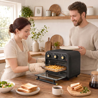 Air Fryer Oven, Convection Oven, 12 L, Black
