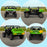 12V Two-Seater Kids Electric Ride-On Car w/ Electric Bucket - Green