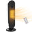 Ceramic Space Heater Tower Heater W/ 45° Oscillation, Black