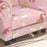 2 Piece Kids Sofa Set with Unicorn Design, for Nursery, Pink