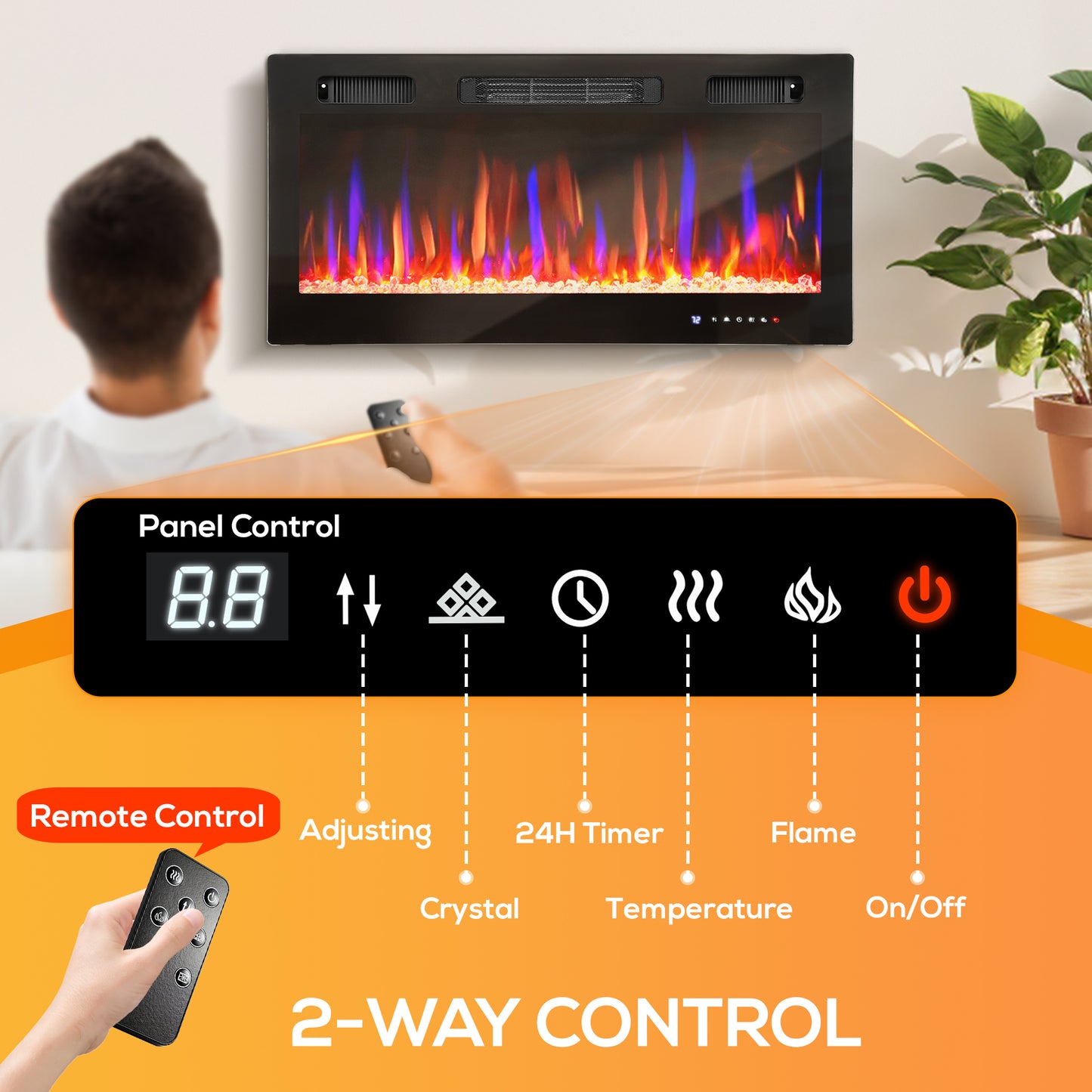 10 Tier Tree Bookshelf Industrial Tall Bookcase Grey Black