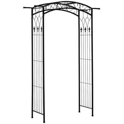 211cm Height Metal Garden Arch Arbor for Wedding Decor