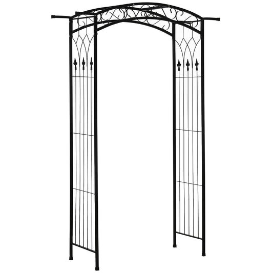 211cm Height Metal Garden Arch Arbor for Wedding Decor