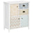 Drawer Table Sideboard Multi-purpose Storage Chest Shabby Chic Entryway Living Room Bedroom Furniture Organizer Unit