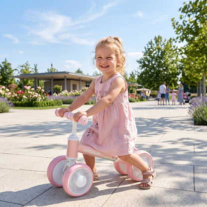 Baby Balance Bike for 1-2 Years Old, Light-up Toddler Balance Bike