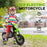 12V Kids Electric Motorbike w/ Twist Grip Throttle, Music - Green