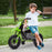 12V Kids Electric Motorbike w/ Twist Grip Throttle, Music - Green