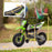 12V Kids Electric Motorbike w/ Twist Grip Throttle, Music - Green