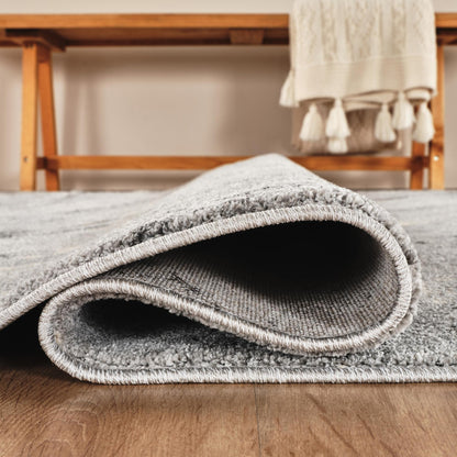 Santiago Modern Abstract Geometric Carved Rugs - Quarry Design - 2 Colours Available