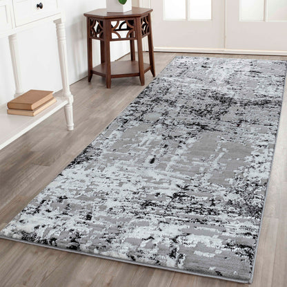 Serenity Modern Abstract Lines Area Rug – Contemporary Style for Living Room, Bedroom or Hallway - 3 Colours Available