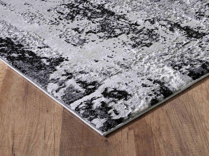 Serenity Modern Abstract Acrylic Area Rug – Contemporary Style for Living Room, Bedroom or Hallway