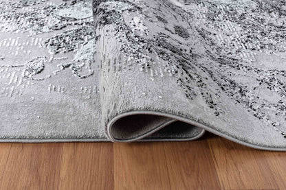 Serenity Modern Abstract Area Rug – Flowing Water-Inspired Design for Living Room, Bedroom, Hallway - 3 Colours Available