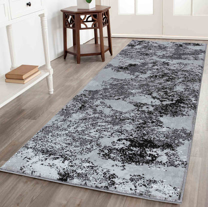 Serenity Modern Abstract Area Rug – Sprayed-Inspired Design for Living Room, Bedroom, or Hallway - 3 Colours Available