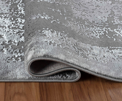 Serenity Modern Abstract Acrylic Area Rug – Contemporary Style for Living Room, Bedroom or Hallway