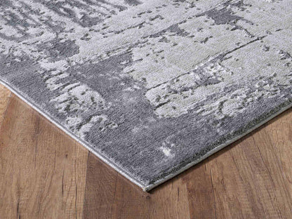 Serenity Modern Abstract Abrasion Area Rug – Contemporary Style for Living Room, Bedroom or Hallway - 3 Colours Available