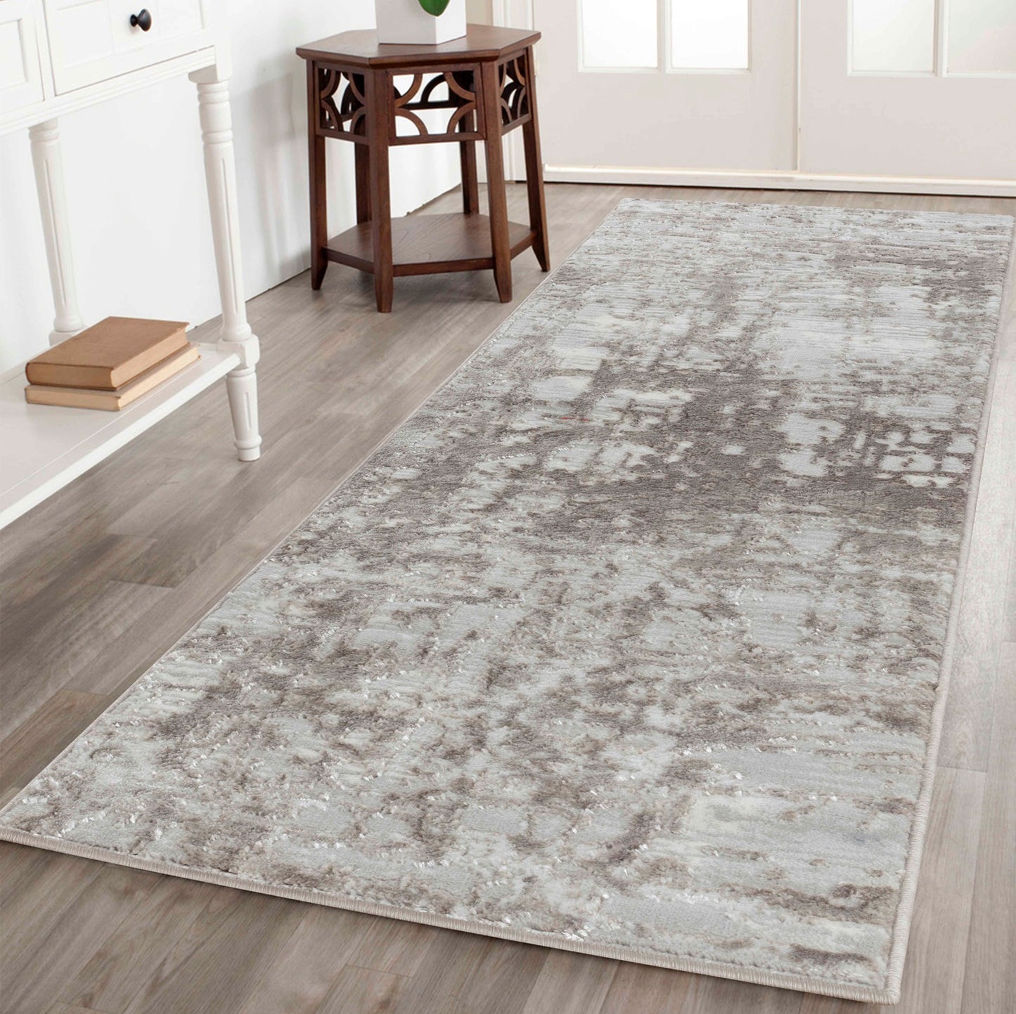 Serenity Modern Abstract Lines Area Rug – Contemporary Style for Living Room, Bedroom or Hallway - 3 Colours Available