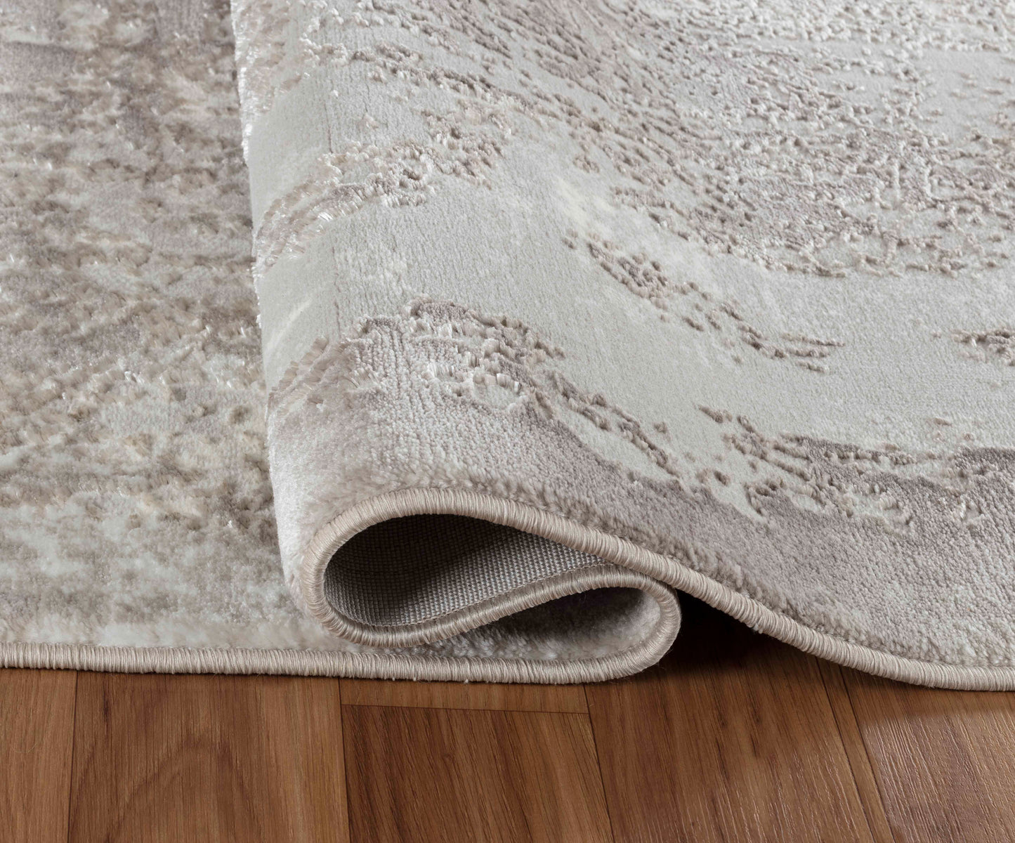 Serenity Modern Abstract Acrylic Area Rug – Contemporary Style for Living Room, Bedroom or Hallway