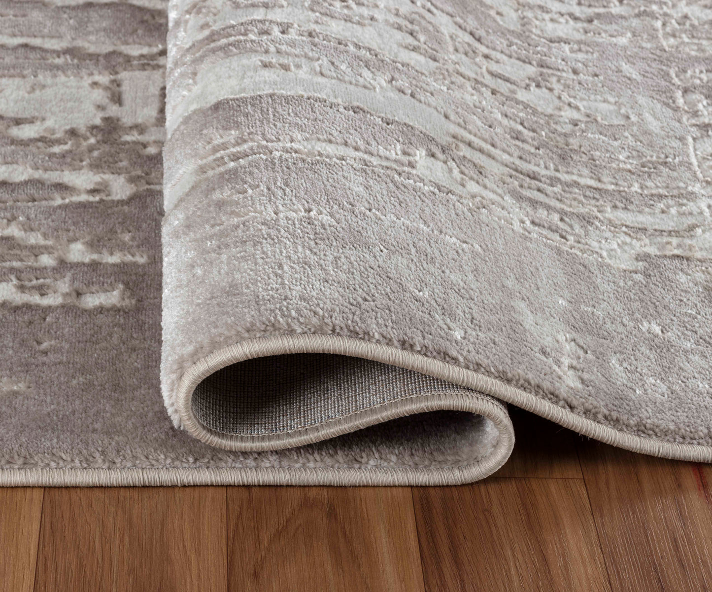 Serenity Modern Abstract Abrasion Area Rug – Contemporary Style for Living Room, Bedroom or Hallway - 3 Colours Available