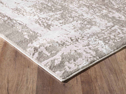 Serenity Modern Abstract Abrasion Area Rug – Contemporary Style for Living Room, Bedroom or Hallway - 3 Colours Available