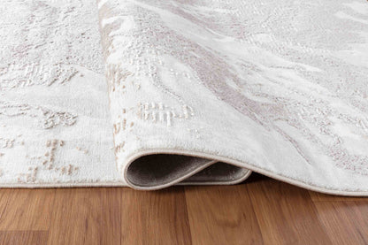 Serenity Modern Abstract Area Rug – Flowing Water-Inspired Design for Living Room, Bedroom, Hallway - 3 Colours Available