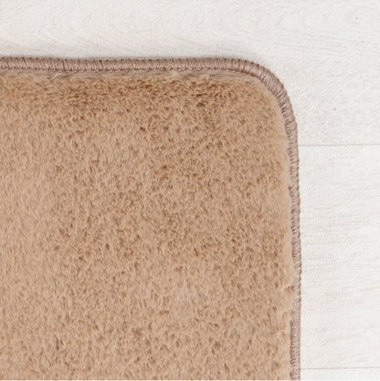 Snuggly Washable Plain Living Room Super Soft Anti Slip Area Rug - 9 Colours Available