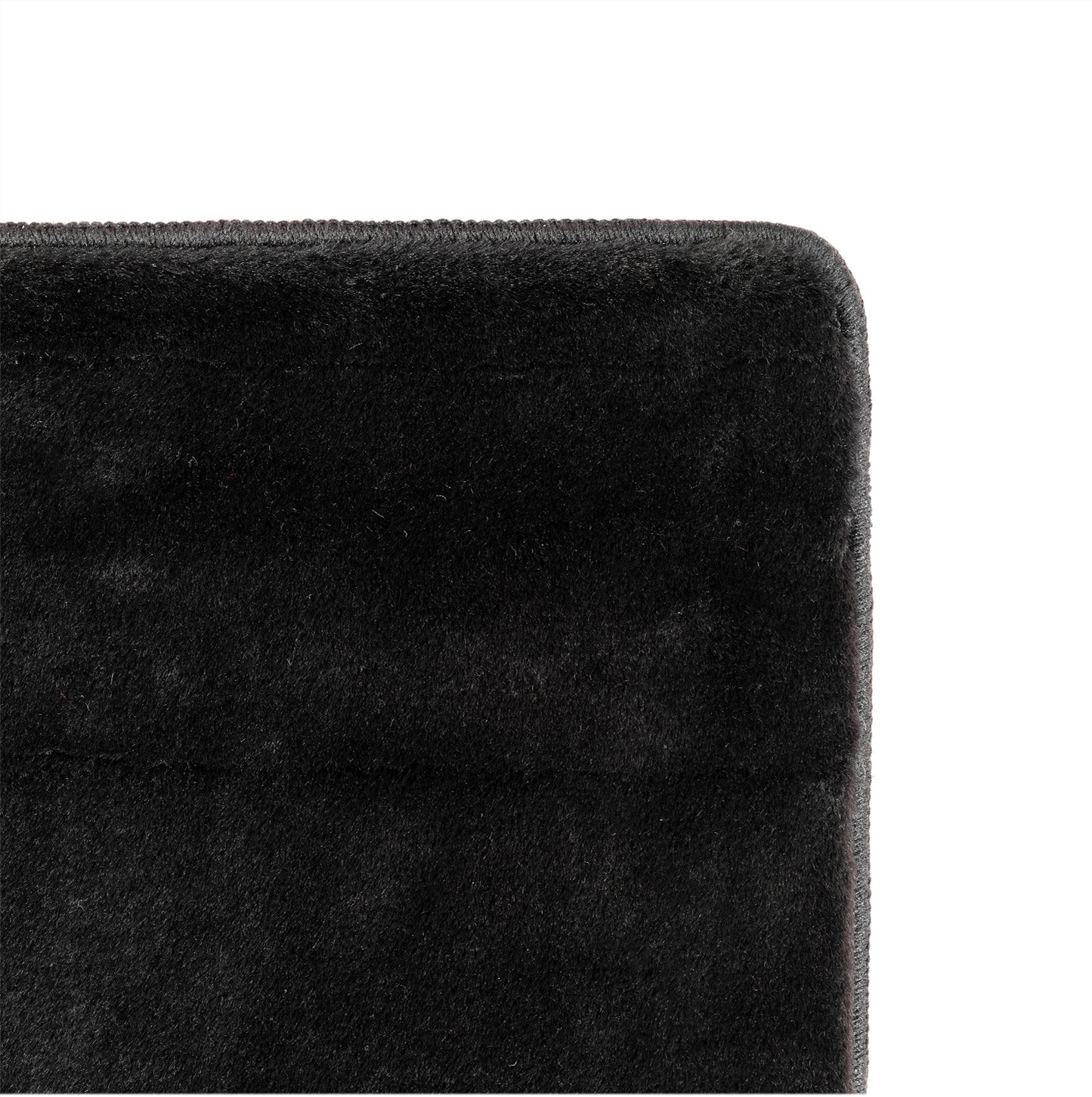 Snuggly Washable Plain Living Room Super Soft Anti Slip Area Rug - 9 Colours Available