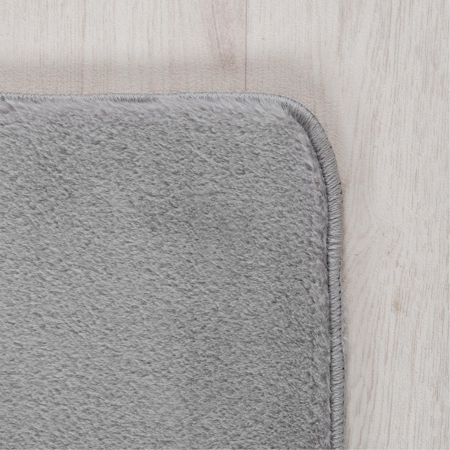 Snuggly Washable Plain Living Room Super Soft Anti Slip Area Rug - 9 Colours Available