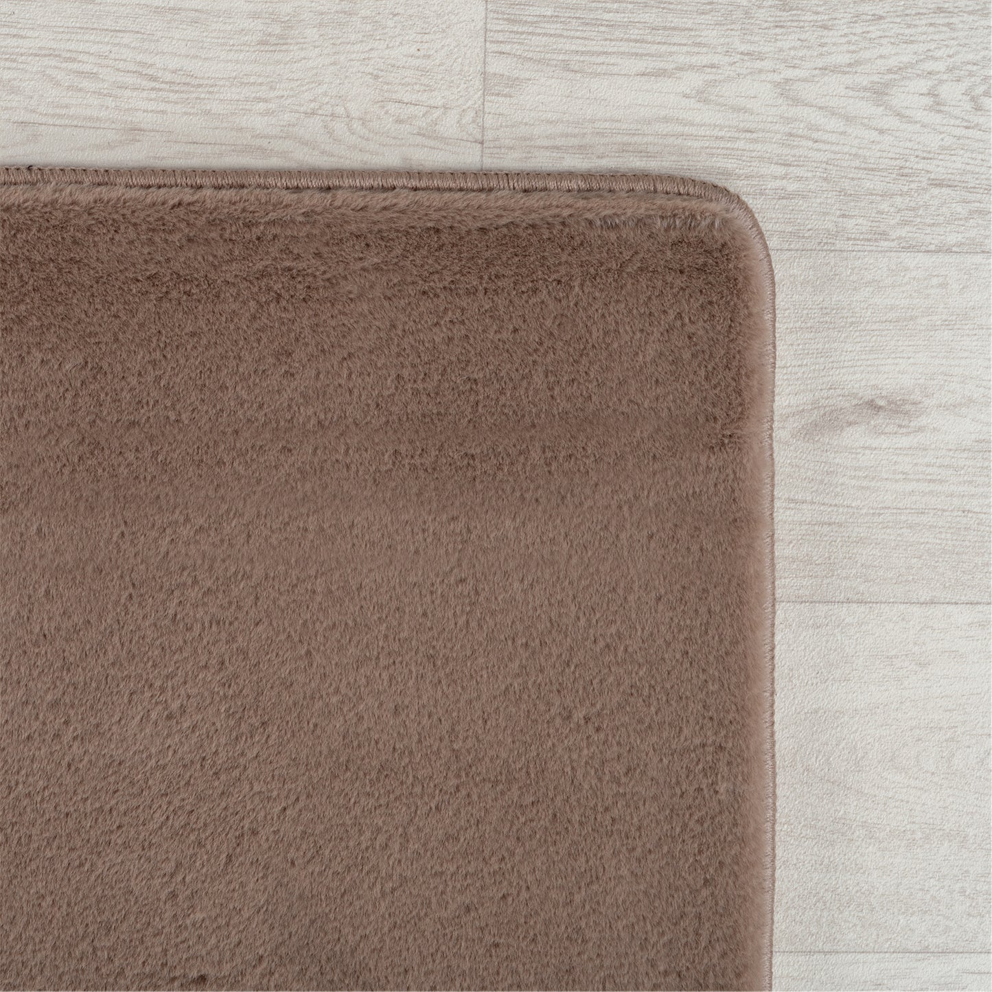 Snuggly Washable Plain Living Room Super Soft Anti Slip Area Rug - 9 Colours Available