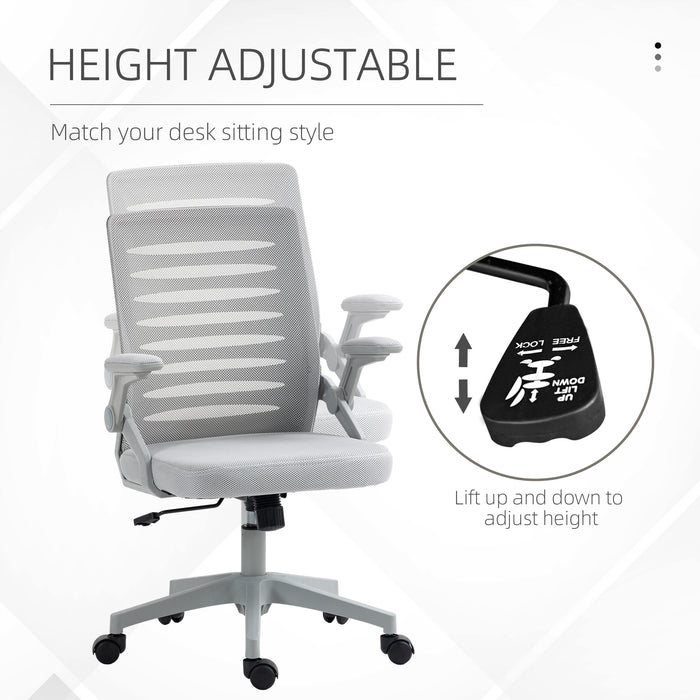 Mesh Office Chair, Swivel Task Computer Chair for Home with Lumbar Support