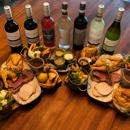 Sunday Roast Sharer for 2 People - Only £24.99 at The Tipsy in St. Peter! Enjoy Succulent Roast Sirloin Beef, Roast Chicken, Roasted Pork Loin & all The Trimmings!
