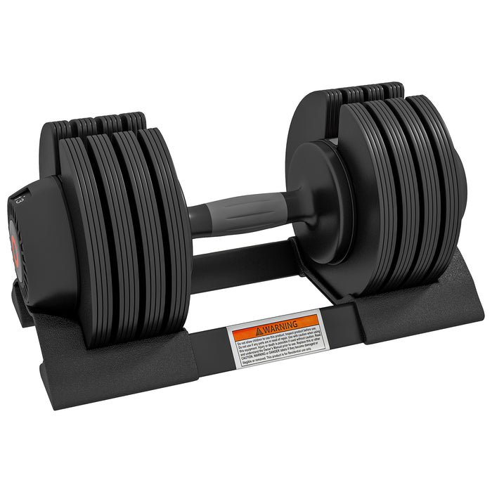 4-in-1 Adjustable Dumbbells Weights Set, 7KG 13KG 18KG 24KG