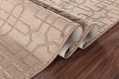 Ivy Anti-Slip Cubed Trellis Design Doormat – Machine Washable for Easy Care - 5 Colours Available