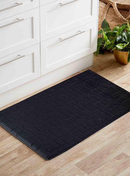 Ivy Anti-Slip Cubed Trellis Design Doormat – Machine Washable for Easy Care - 5 Colours Available