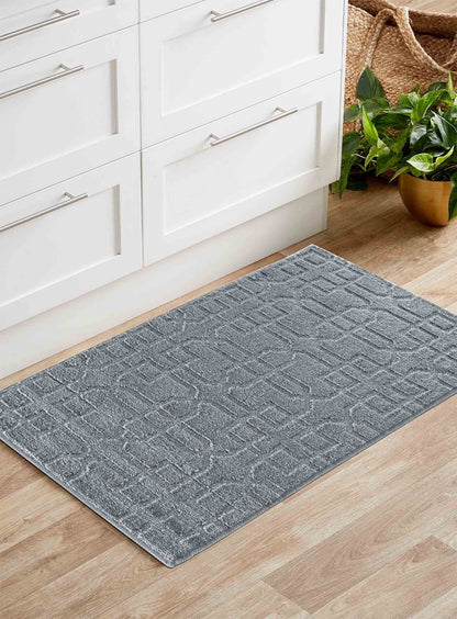Ivy Anti-Slip Cubed Trellis Design Doormat – Machine Washable for Easy Care - 5 Colours Available