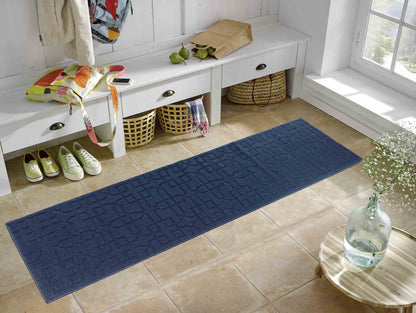 Ivy Anti-Slip Cubed Trellis Design Doormat – Machine Washable for Easy Care - 5 Colours Available