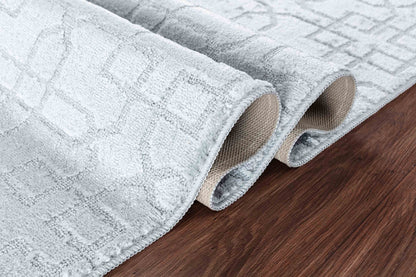 Ivy Anti-Slip Cubed Trellis Design Doormat – Machine Washable for Easy Care - 5 Colours Available