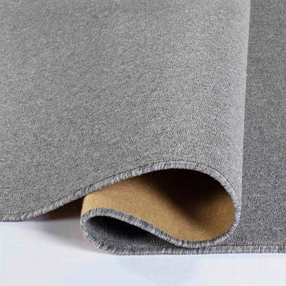 Simple Plain Low Pile Modern Tufted Area Rugs for Living Room with Felt Backing - 5 Colours Available