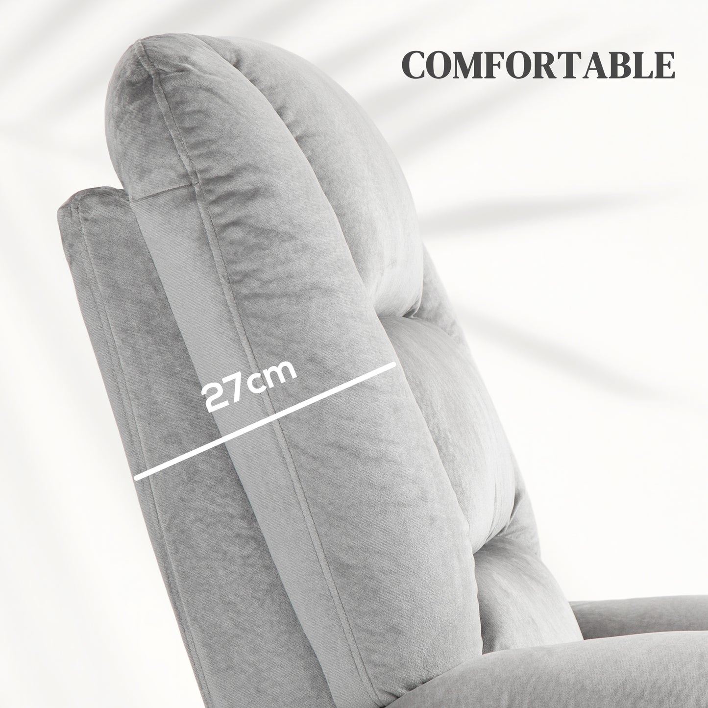 Riser and Recliner Chair Lift Chair with Vibration Massage, Heat, Grey