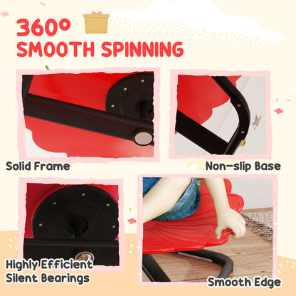 Sensory Spinning Chair, Kids Swivel Chair, Red