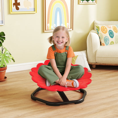 Sensory Spinning Chair, Kids Swivel Chair, Red